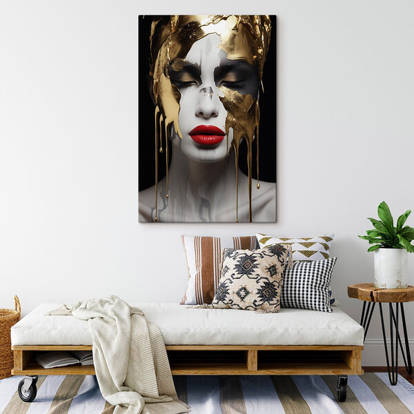 Une beauté éthérée capturée par la peinture Tableaux Une beauté éthérée capturée par la peinture