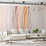 Papier peint Image floue d'un cercle tourbillonnant