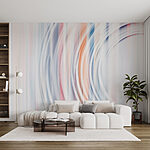 Papier peint Image floue d'un objet circulaire