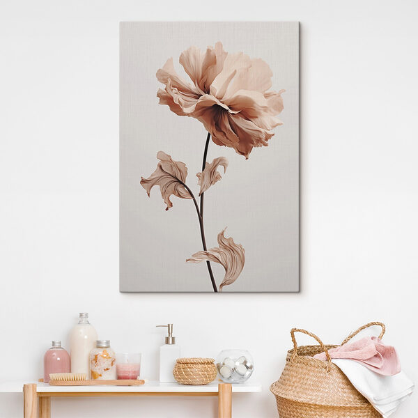 Fleur avec feuilles séchées Tableaux Fleur avec feuilles séchées