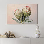 Tableaux Artichauts d'art sur fond blanc