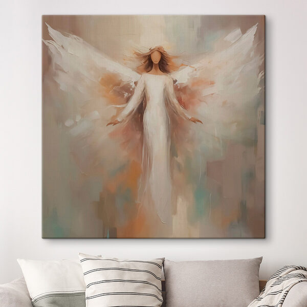 Tableaux Tableaux Peinture d'une femme avec des ailes (UGS : s43351)