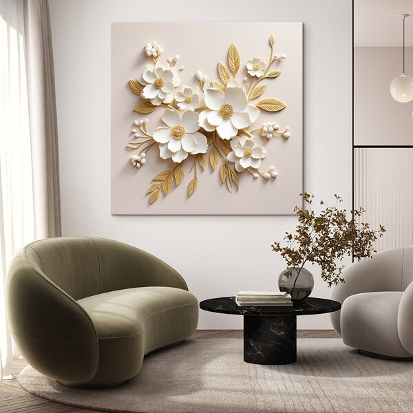 Des fleurs élégantes dans des tons doux Tableaux Des fleurs élégantes dans des tons doux