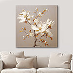 Tableaux Fleurs blanches sur une branche
