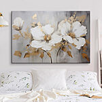 Tableaux Peinture de fleurs blanches