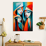 Tableaux Groupe de femmes aux couleurs différentes