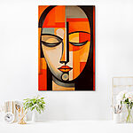 Tableaux Peinture d'un visage de femme