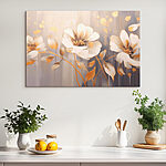 Tableaux Composition florale élégante dans des tons doux