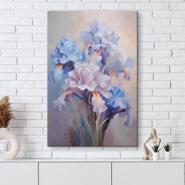 Peinture de fleurs sur une surface Tableaux Peinture de fleurs sur une surface
