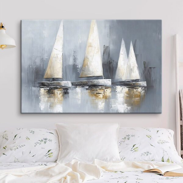 Peinture de voiliers sur l'eau Tableaux Peinture de voiliers sur l'eau
