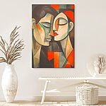 Tableaux Peinture de deux femmes