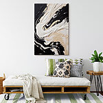 Tableaux Peinture noire et blanche