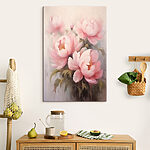 Tableaux Peinture de fleurs roses