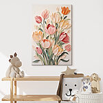 Tableaux Papier découpé de fleurs