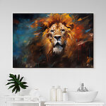 Tableaux Lion à crinière