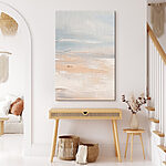 Tableaux Ciel blanc et bleu avec nuages