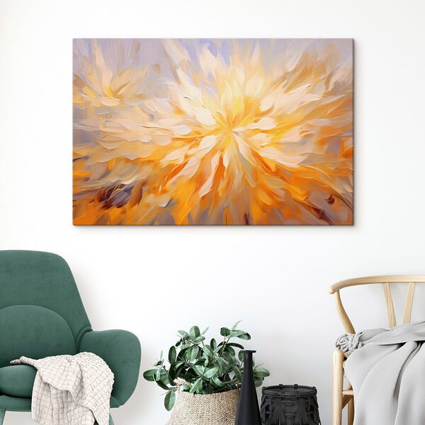Peinture d'une fleur Tableaux Peinture d'une fleur
