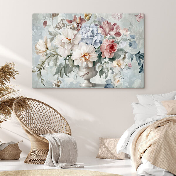 Tableaux Peinture de fleurs dans un vase