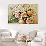 Tableaux Peinture de fleurs dans un vase