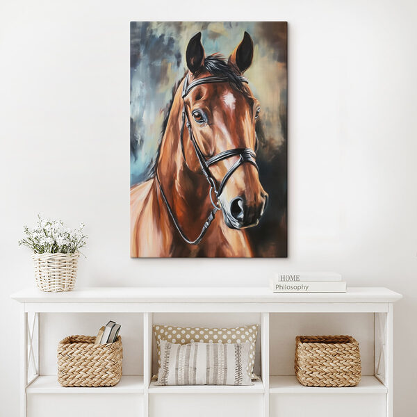 Peinture d'un cheval Tableaux Peinture d'un cheval