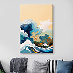 Tableaux Peinture d'arbres et de nuages