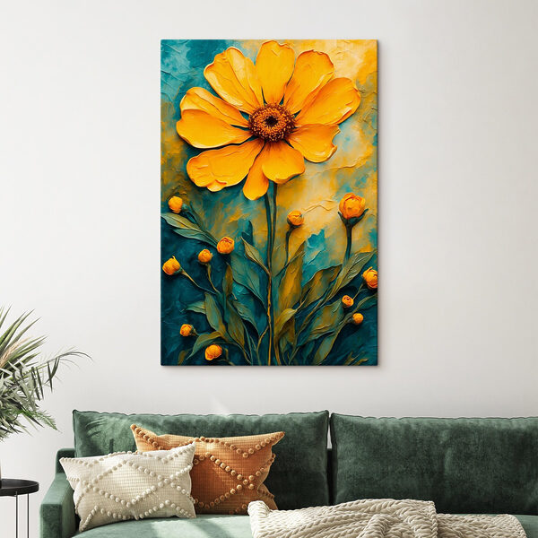 Peinture d'une fleur Tableaux Peinture d'une fleur