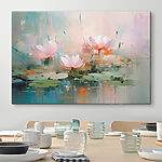 Tableaux Peinture de fleurs sur l'eau