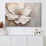 Tableaux Une floraison délicate sur une toile douce