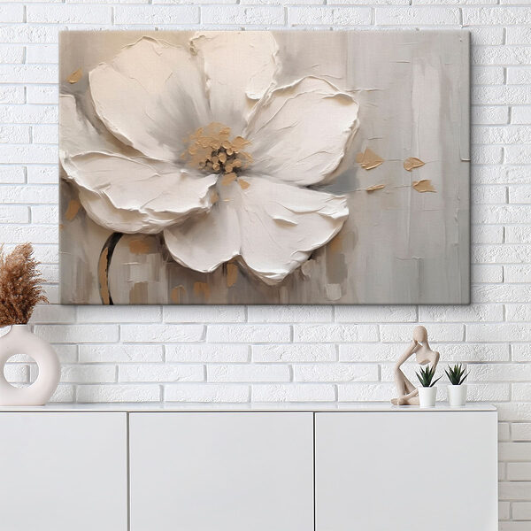 Tableaux Une floraison délicate sur une toile douce