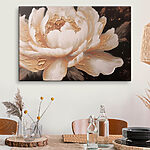 Tableaux Belle fleur dans des tons doux