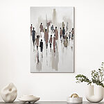 Tableaux Groupe de personnes marchant
