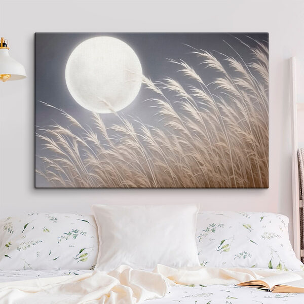 La lune dans le ciel Tableaux La lune dans le ciel