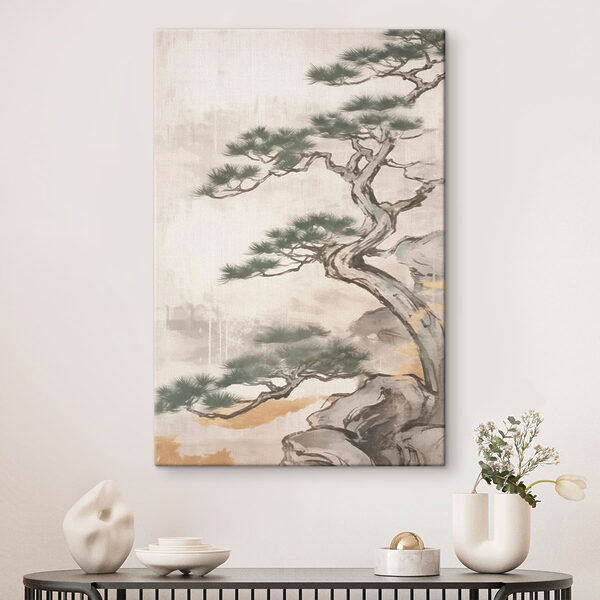 Arbre sur un rocher Tableaux Arbre sur un rocher
