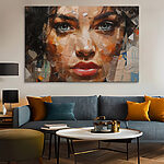 Tableaux Peinture d'un visage de femme