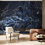 Papier peint Motif abstrait sombre et chatoyant