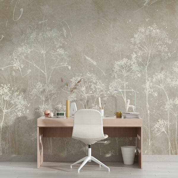 Papier peint Motif floral délicat sur fond texturé (UGS : u96551v2) Papier peint Papier peint Motif floral délicat sur fond texturé (UGS : u96551v2)