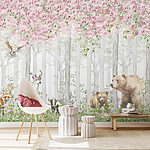 Papier peint Aquarelle d'un ours
