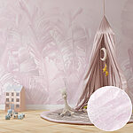 Papier peint Motif de feuilles de palmier pastel