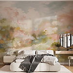 Papier peint Peinture d'un paysage