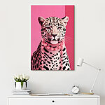 Tableaux Léopard avec collier