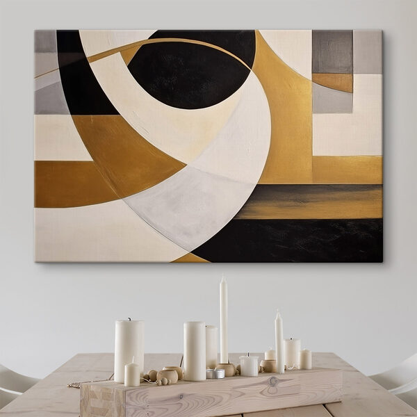 Formes abstraites dans un design moderne Tableaux Formes abstraites dans un design moderne