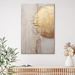 Tableaux Textures abstraites dans des tons doux