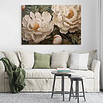 Tableaux Fleurs délicates dans des tons doux