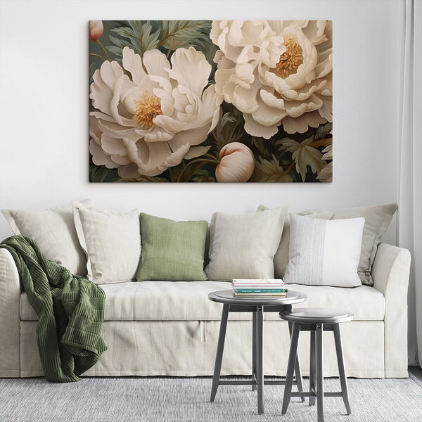 Fleurs délicates dans des tons doux Tableaux Fleurs délicates dans des tons doux