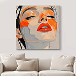 Tableaux Expression captivante dans des couleurs vibrantes