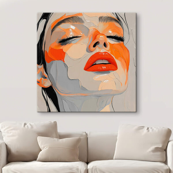 Expression captivante dans des couleurs vibrantes Tableaux Expression captivante dans des couleurs vibrantes