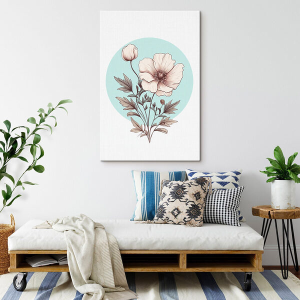 Dessin d'une fleur Tableaux Dessin d'une fleur