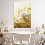 Tableaux Vagues abstraites de couleurs et de textures