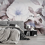 Papier peint Peinture d'une fleur