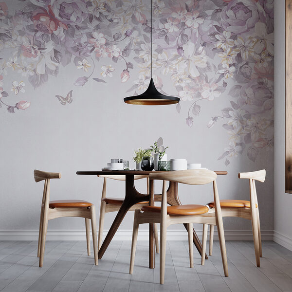 Papier peint Papillon volant dans les airs